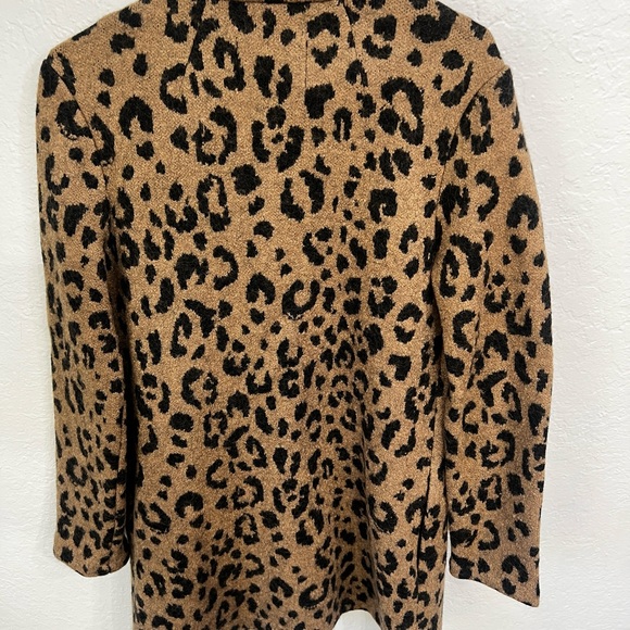 Rachel Zoe Leopard cardigan/coat - Picture 6 of 10